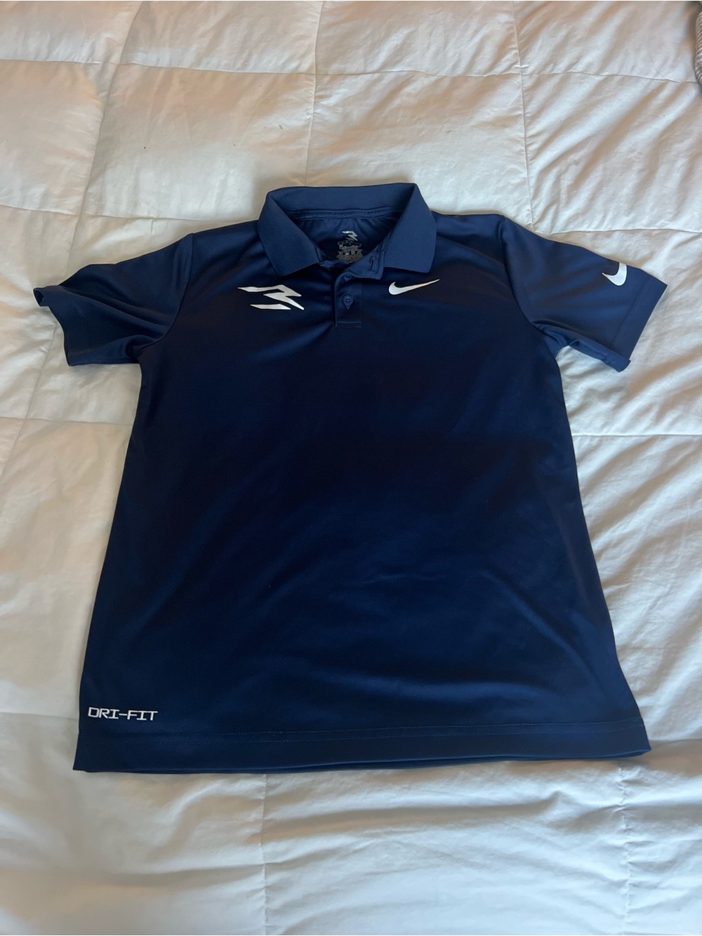 Nike Navy Blue Dri-FIT Polo Shirt